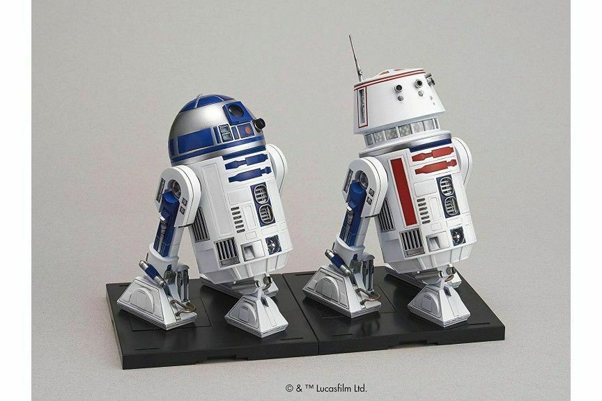 BANDAI - Star Wars - R2-D2 & R5-D4 Model Kit 1/12 - Image 4