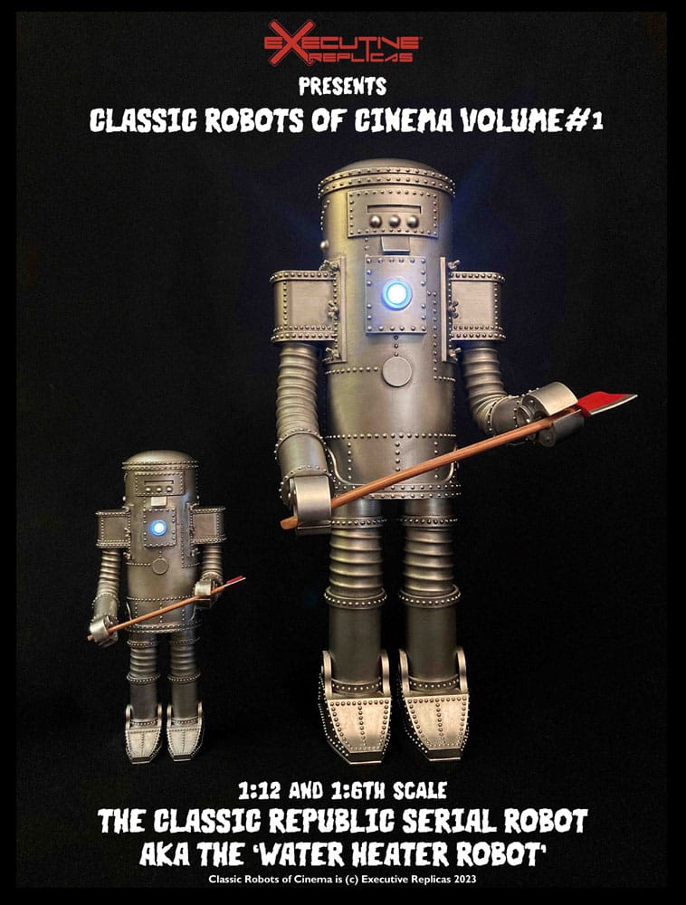 Classic Robots of Cinema Actionfigur 1/12 Volume #1: The Classic Republic Serial Robot a.k.a. The Water Heater - Image 3