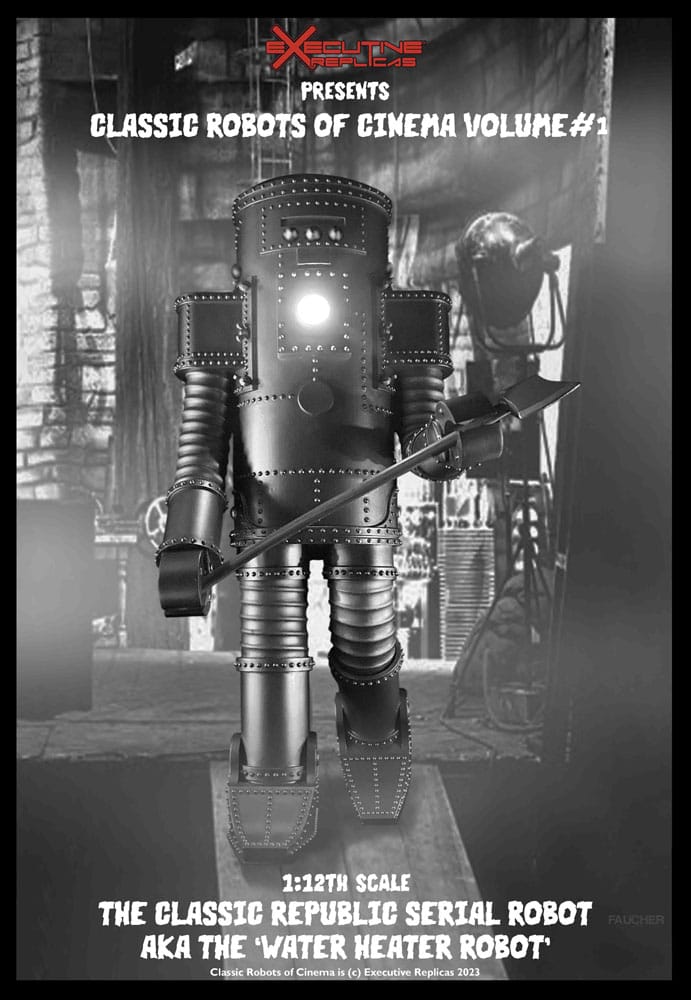 Classic Robots of Cinema Actionfigur 1/12 Volume #1: The Classic Republic Serial Robot a.k.a. The Water Heater - Image 4