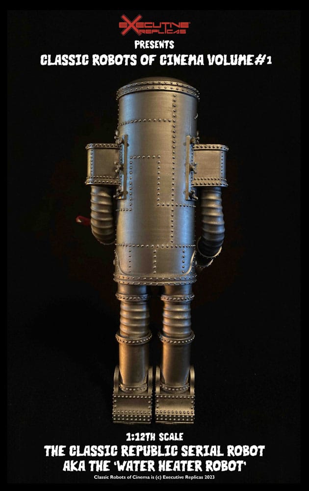 Classic Robots of Cinema Actionfigur 1/12 Volume #1: The Classic Republic Serial Robot a.k.a. The Water Heater - Image 5