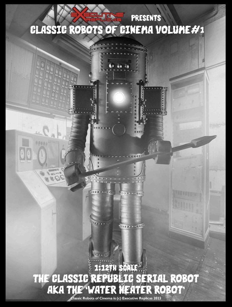 Classic Robots of Cinema Actionfigur 1/12 Volume #1: The Classic Republic Serial Robot a.k.a. The Water Heater - Image 6