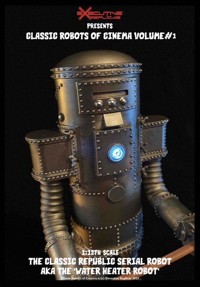 Classic Robots of Cinema Actionfigur 1/12 Volume #1: The Classic Republic Serial Robot a.k.a. The Water Heater - Image 7