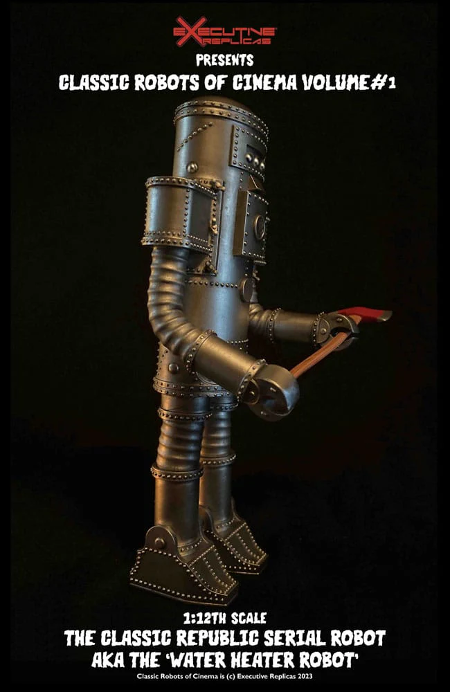 Classic Robots of Cinema Actionfigur 1/12 Volume #1: The Classic Republic Serial Robot a.k.a. The Water Heater - Image 8