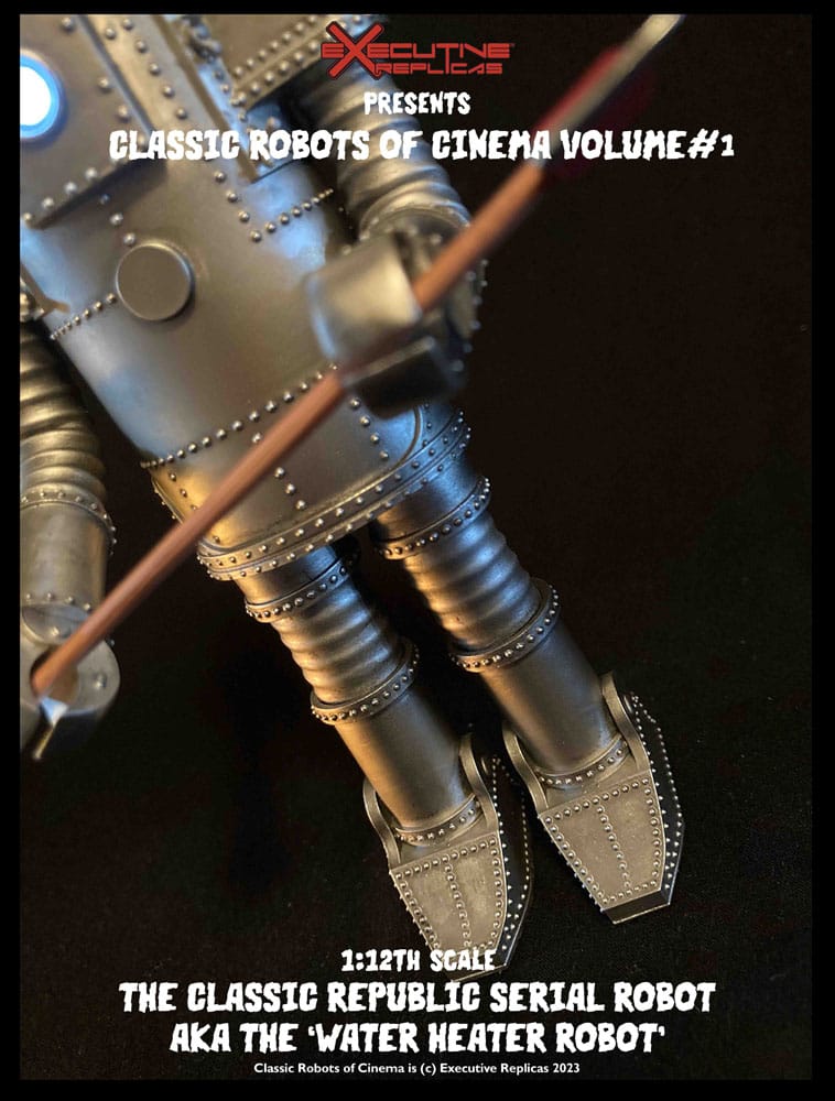 Classic Robots of Cinema Actionfigur 1/12 Volume #1: The Classic Republic Serial Robot a.k.a. The Water Heater - Image 9