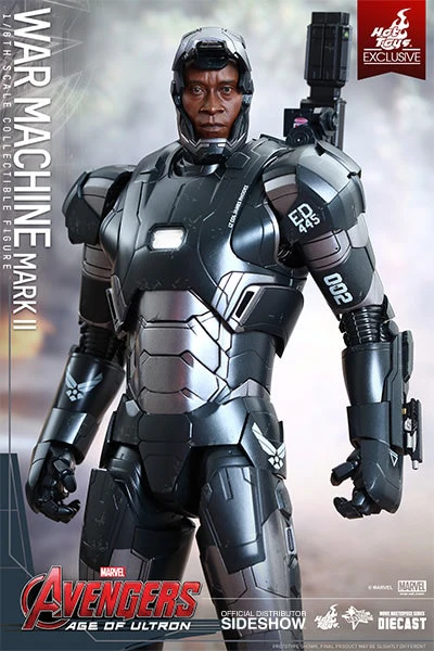 HOT TOYS - Marvel - Avengers Age of Ultron - War Machine Mark II - Die Cast Movie Masterpiece 1:6 Action Doll - Image 4