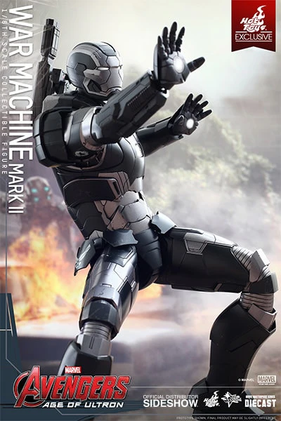 HOT TOYS - Marvel - Avengers Age of Ultron - War Machine Mark II - Die Cast Movie Masterpiece 1:6 Action Doll - Image 5