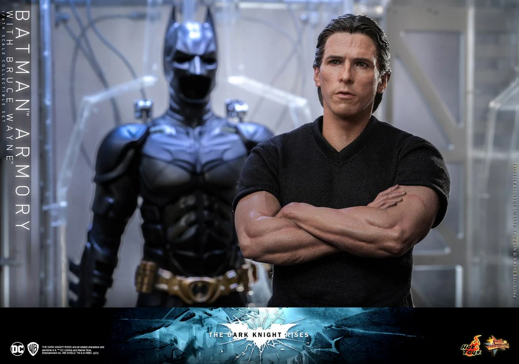 HOT TOYS - Dc Comics - Batman Armory with Bruce Wayne 1:6 Action Doll Set  MMS702 - Image 16