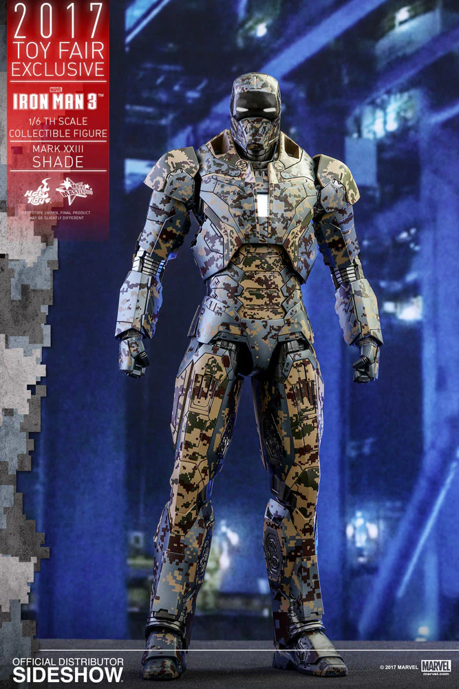 HOT TOYS - Marvel - Iron Man 3 - Iron Man Mark XXIII - Shades - Toy Fair EXCLUSIVE 2017 - Movie Masterpiece 1:6 Action Doll MMS415 - Image 7