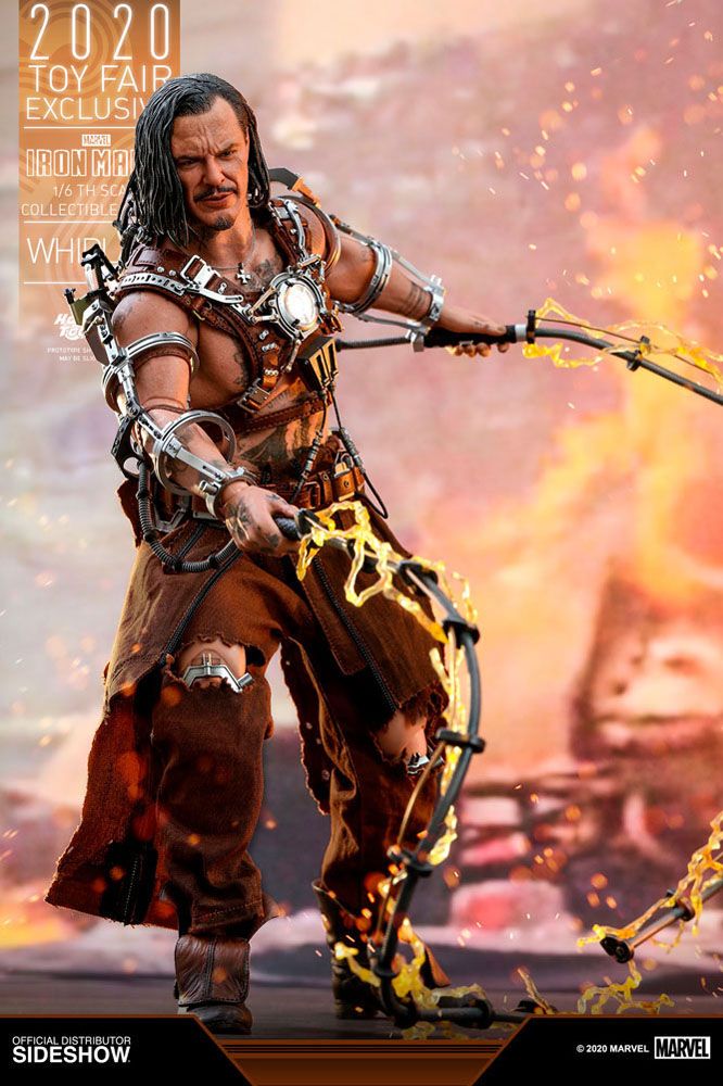 HOT TOYS - Marvel - Iron Man 2 Movie Masterpiece 1:6 Action Doll Whiplash 2020 Toy Fair EXCLUSIVE MMS569 - Image 11