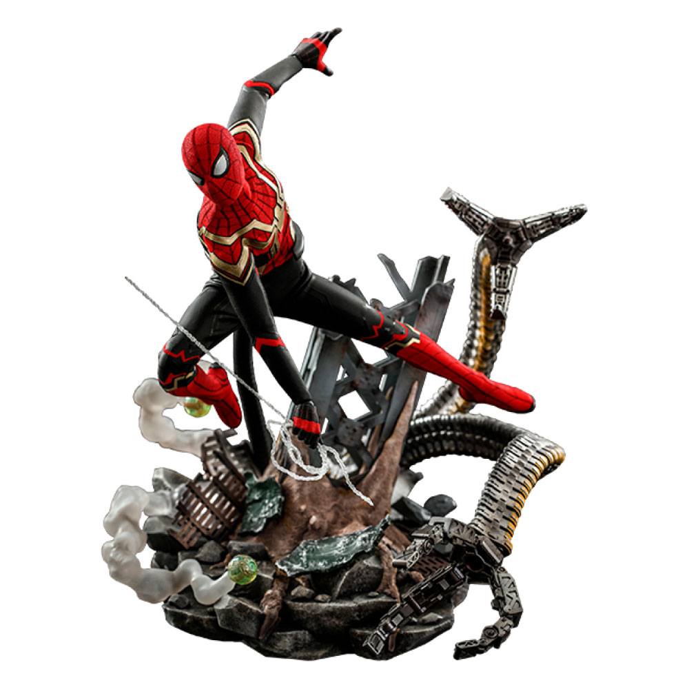 HOT TOYS - Marvel - Spider-Man Far from Home Movie Masterpiece 1:6 Action Doll Spider-Man (Integrated Suit) DeLuxe Ver MMS624 - Image 15