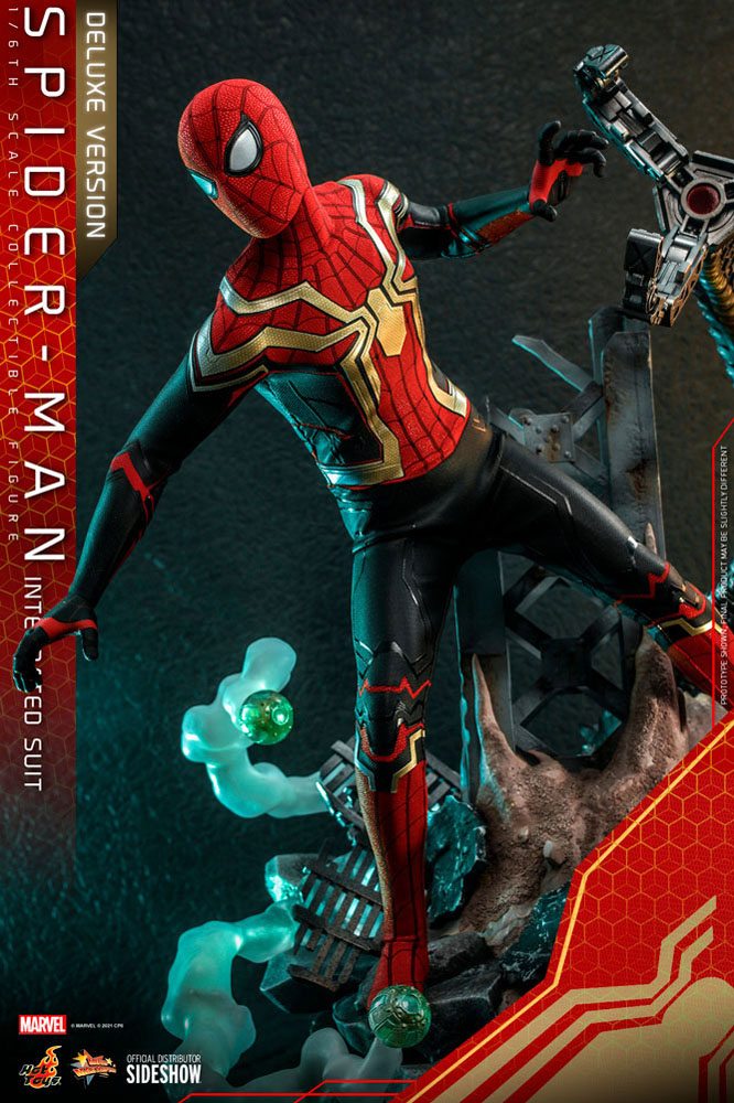 HOT TOYS - Marvel - Spider-Man Far from Home Movie Masterpiece 1:6 Action Doll Spider-Man (Integrated Suit) DeLuxe Ver MMS624 - Image 19
