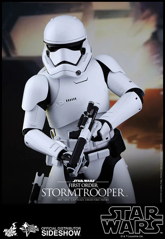 HOT TOYS - Star Wars - Episode VII The Force Awakens - First Order Stormtrooper - Movie Masterpiece 1:6 Action Doll MMS317 - Image 3