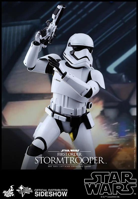 HOT TOYS - Star Wars - Episode VII The Force Awakens - First Order Stormtrooper - Movie Masterpiece 1:6 Action Doll MMS317 - Image 4