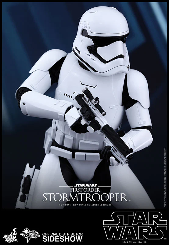 HOT TOYS - Star Wars - Episode VII The Force Awakens - First Order Stormtrooper - Movie Masterpiece 1:6 Action Doll MMS317 - Image 6