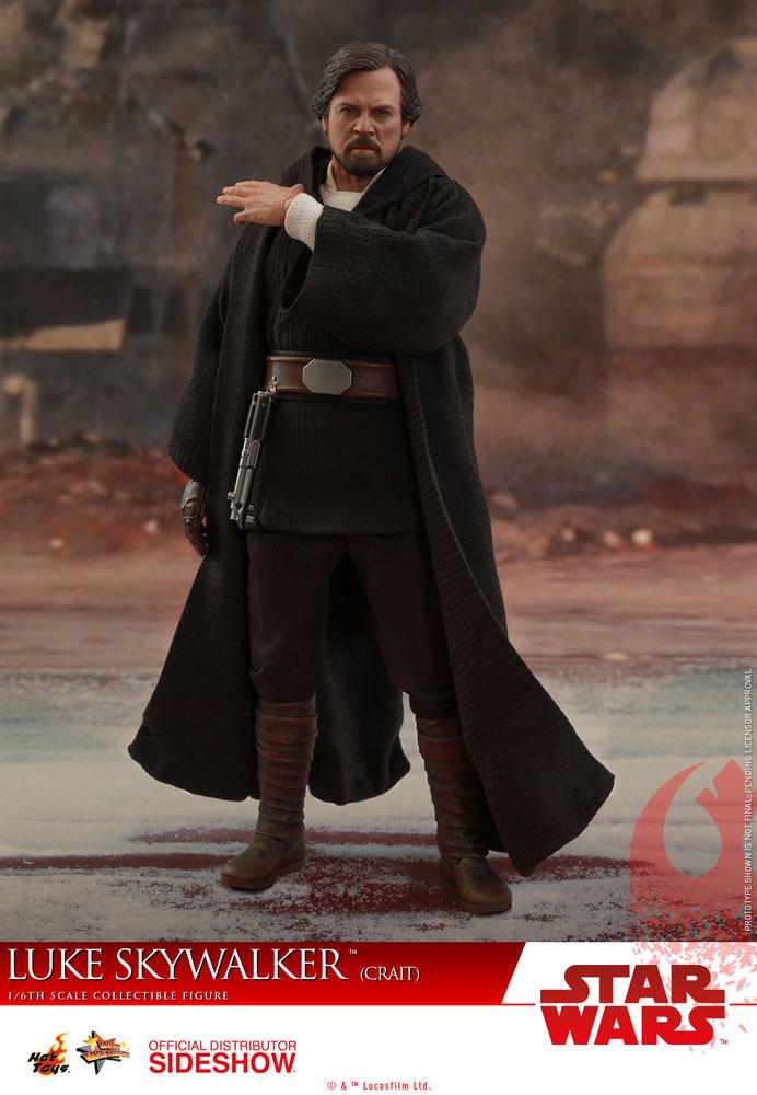 HOT TOYS - Star Wars - Episode VIII The Last Jedi - Luke Skywalker Crait - Movie Masterpiece 1:6 Action Doll MMS507 - Image 4