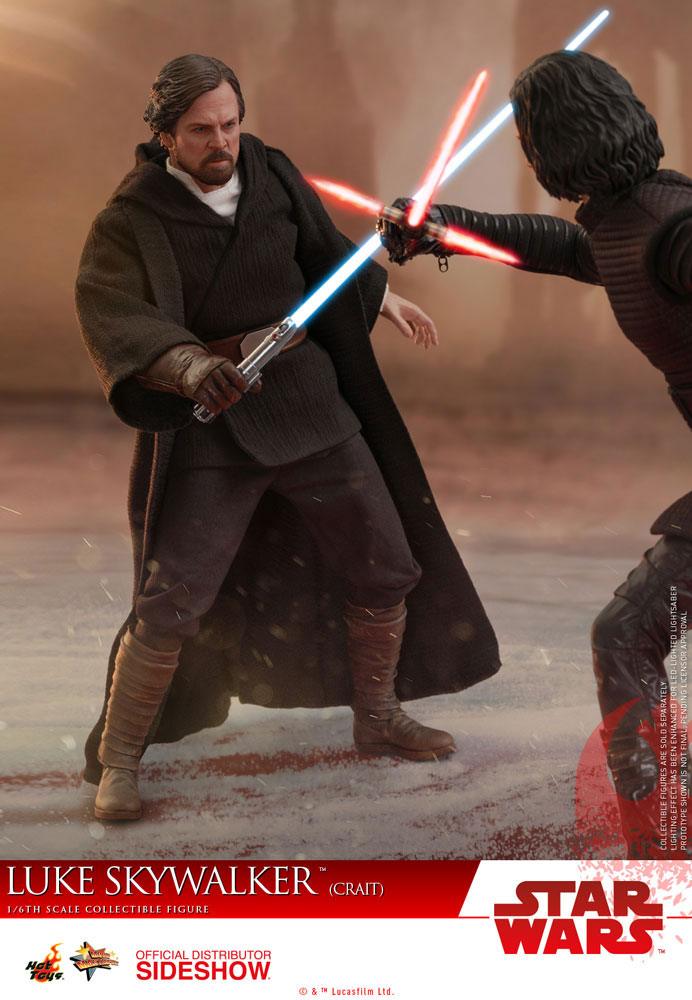 HOT TOYS - Star Wars - Episode VIII The Last Jedi - Luke Skywalker Crait - Movie Masterpiece 1:6 Action Doll MMS507 - Image 6