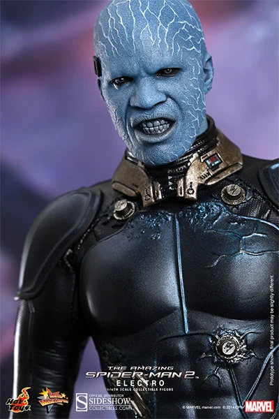 HOT TOYS - Marvel - The Amazing Spider-Man 2 Electro Movie Masterpiece 1:6 Action Doll MMS246 - Image 4
