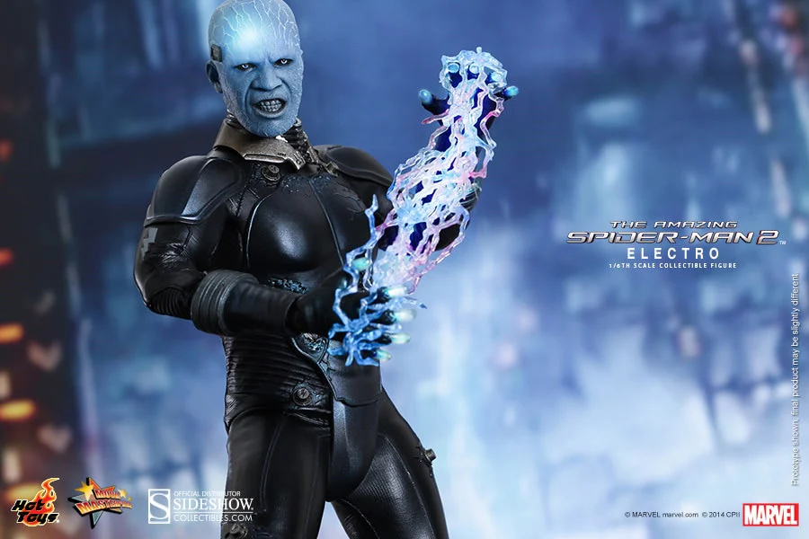 HOT TOYS - Marvel - The Amazing Spider-Man 2 Electro Movie Masterpiece 1:6 Action Doll MMS246 - Image 7