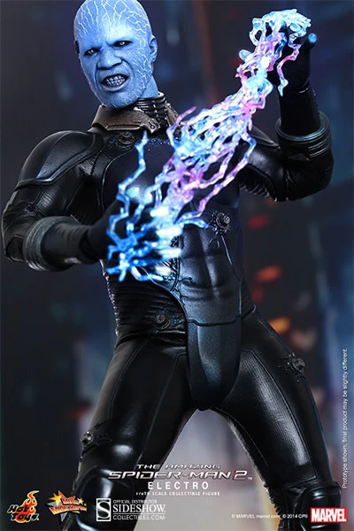 HOT TOYS - Marvel - The Amazing Spider-Man 2 Electro Movie Masterpiece 1:6 Action Doll MMS246 - Image 8