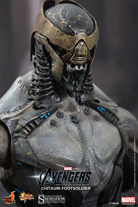HOT TOYS - Marvel - Avengers - Chitauri Footsoldier - Movie Masterpiece 1:6 Action Doll MMS226 - Image 3