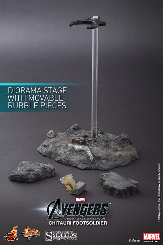 HOT TOYS - Marvel - Avengers - Chitauri Footsoldier - Movie Masterpiece 1:6 Action Doll MMS226 - Image 9