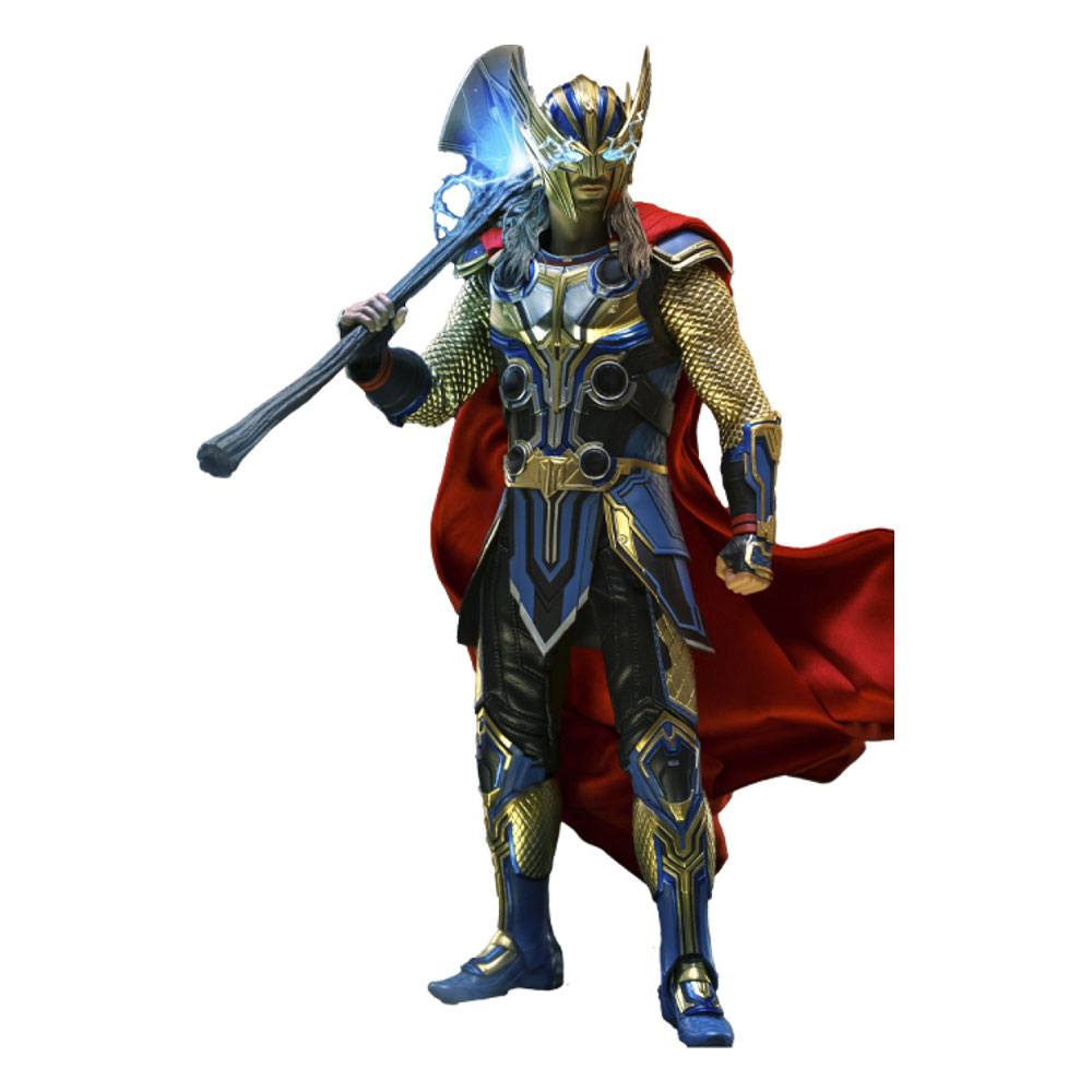 HOT TOYS - Marvel - Thor Love and Thunder Masterpiece 1:6 Action Doll Thor (DeLuxe Ver)  MMS656 - Image 3