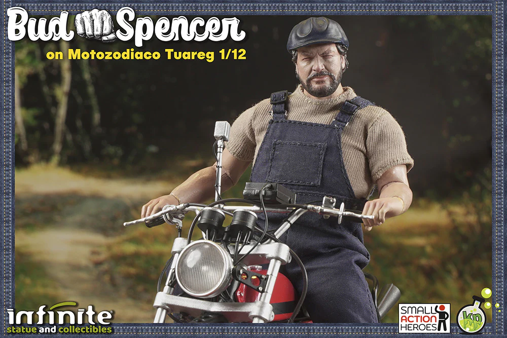 INFINITE STATUE - Bud Spencer on Tuareg Small Action Heroes 1/12 - Image 3