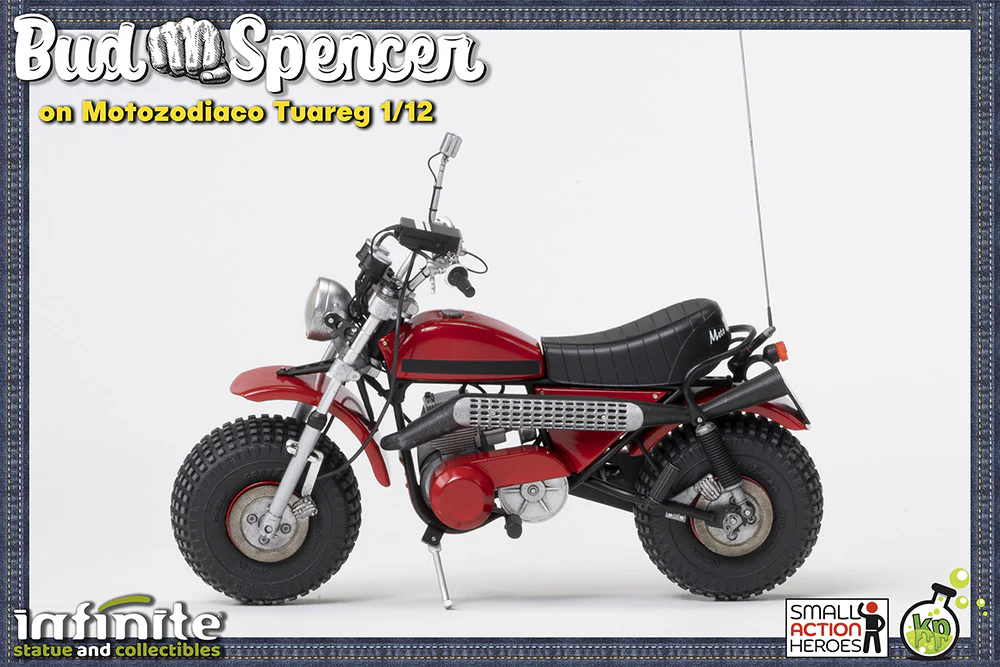INFINITE STATUE - Bud Spencer on Tuareg Small Action Heroes 1/12 - Image 6