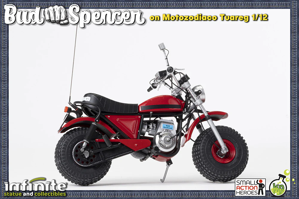 INFINITE STATUE - Bud Spencer on Tuareg Small Action Heroes 1/12 - Image 7