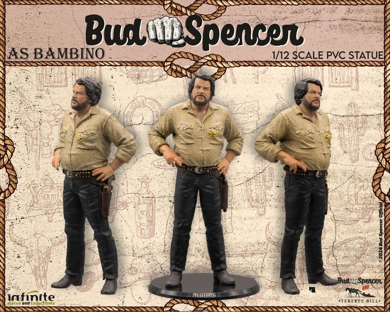 INFINITE STATUE - Bud Spencer As Bambino 1/12 pvc Statue - Image 10