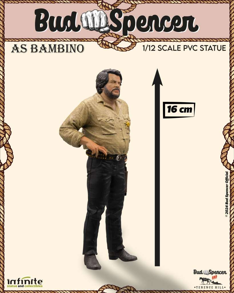 INFINITE STATUE - Bud Spencer As Bambino 1/12 pvc Statue - Image 5