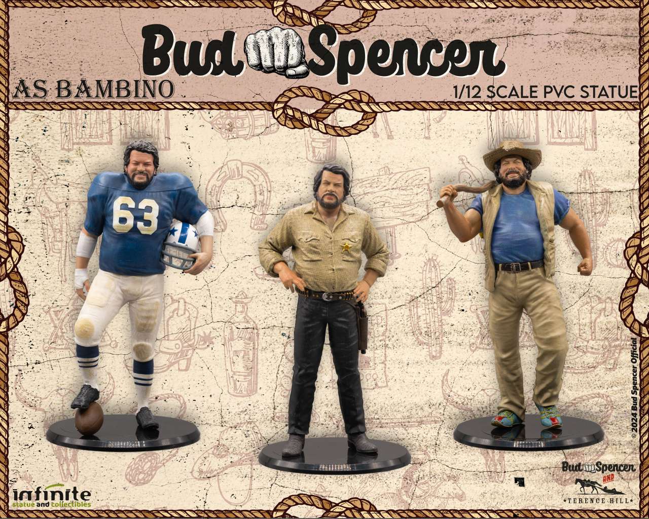 INFINITE STATUE - Bud Spencer As Bambino 1/12 pvc Statue - Image 7