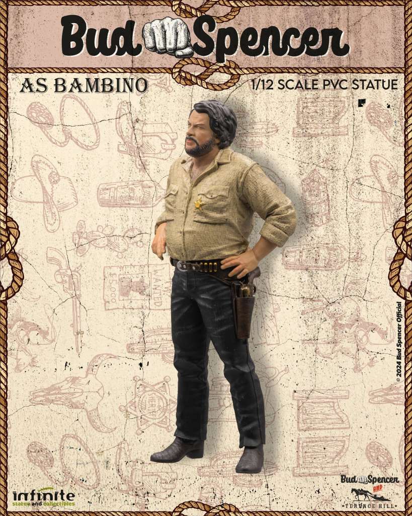 INFINITE STATUE - Bud Spencer As Bambino 1/12 pvc Statue - Image 9