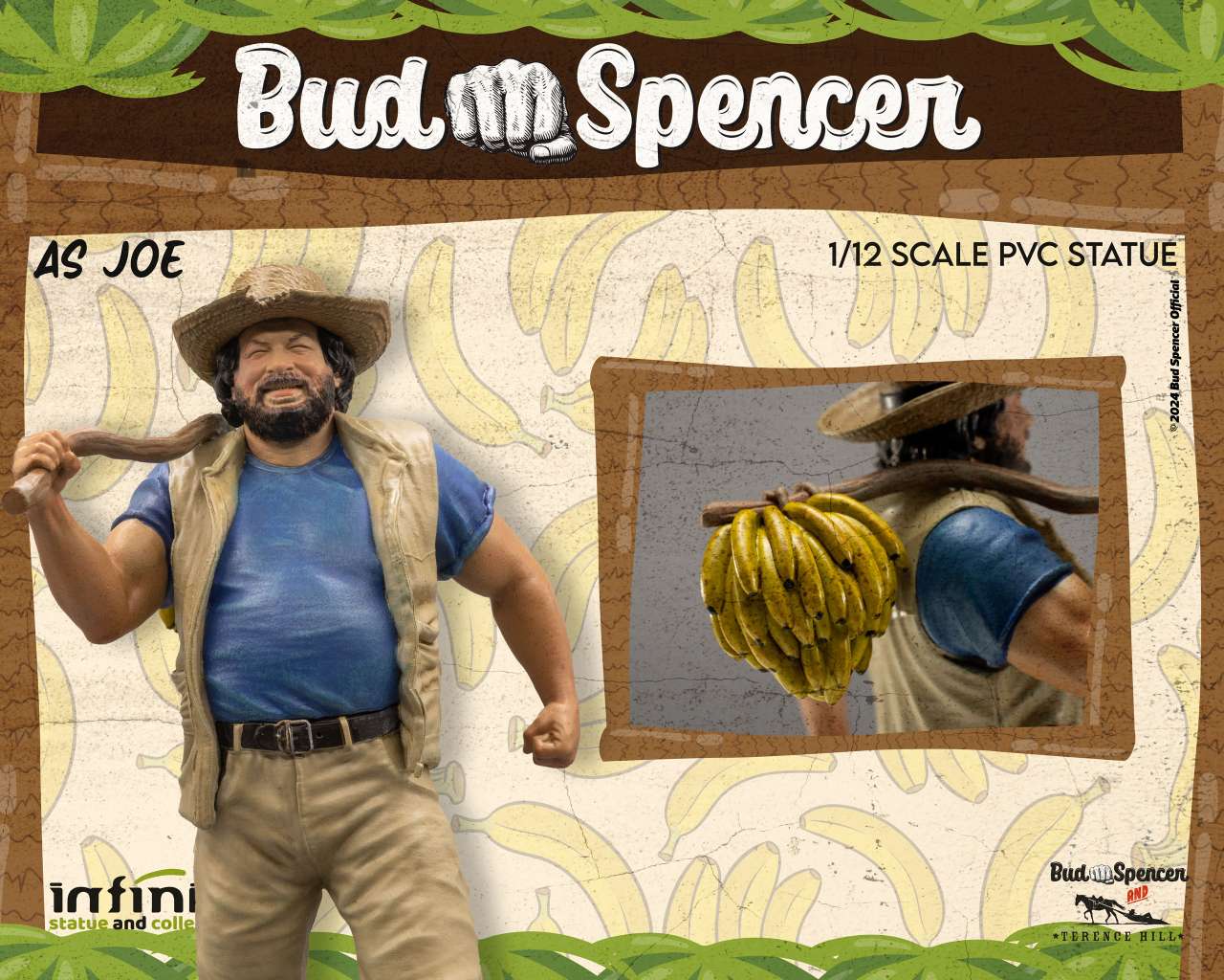 INFINITE STATUE - Bud Spencer As Joe 1/12 pvc Statue - Image 4