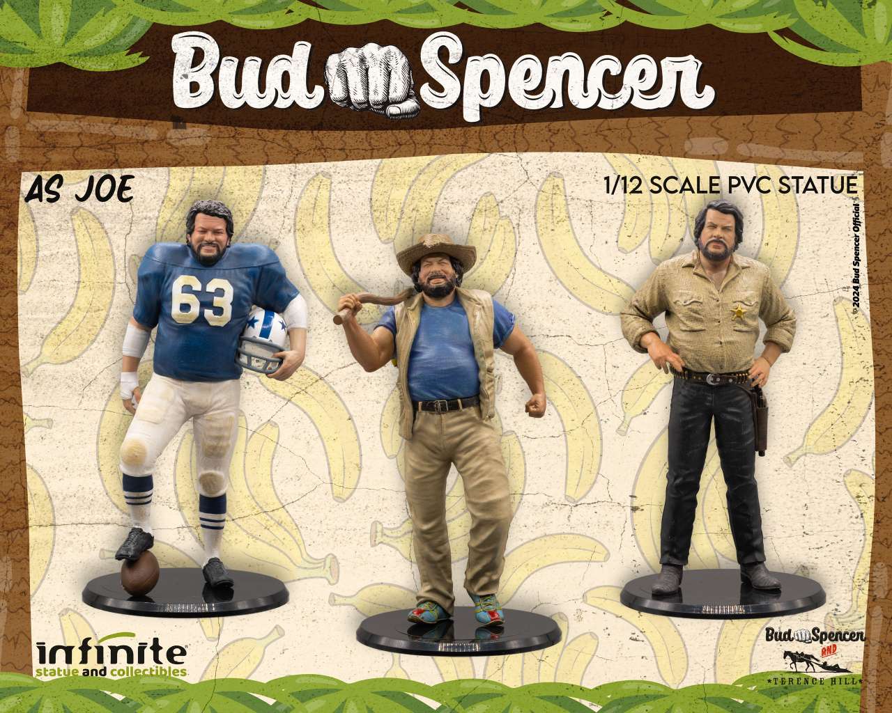 INFINITE STATUE - Bud Spencer As Joe 1/12 pvc Statue - Image 6