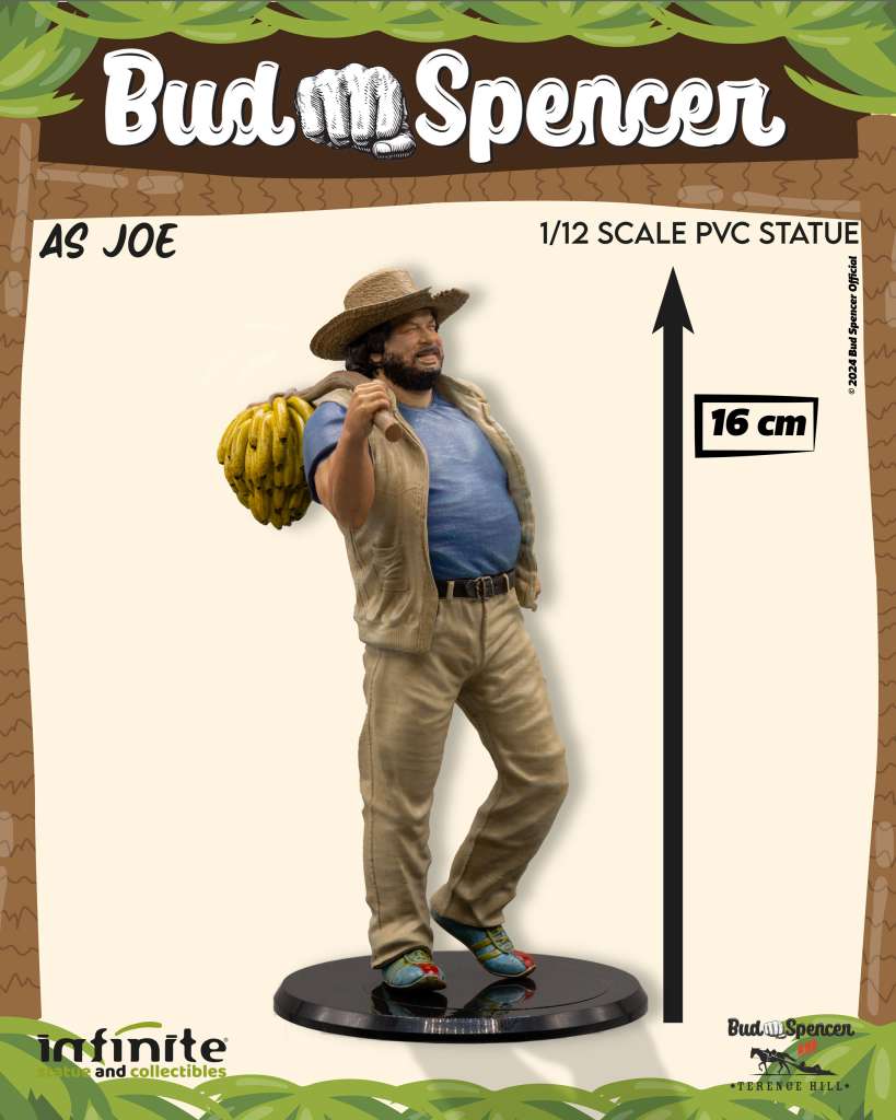 INFINITE STATUE - Bud Spencer As Joe 1/12 pvc Statue - Image 8