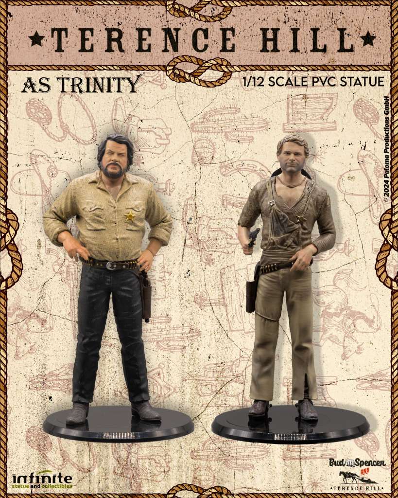 INFINITE STATUE - Terence Hill As Trinity 1/12 pvc Statue - Image 8