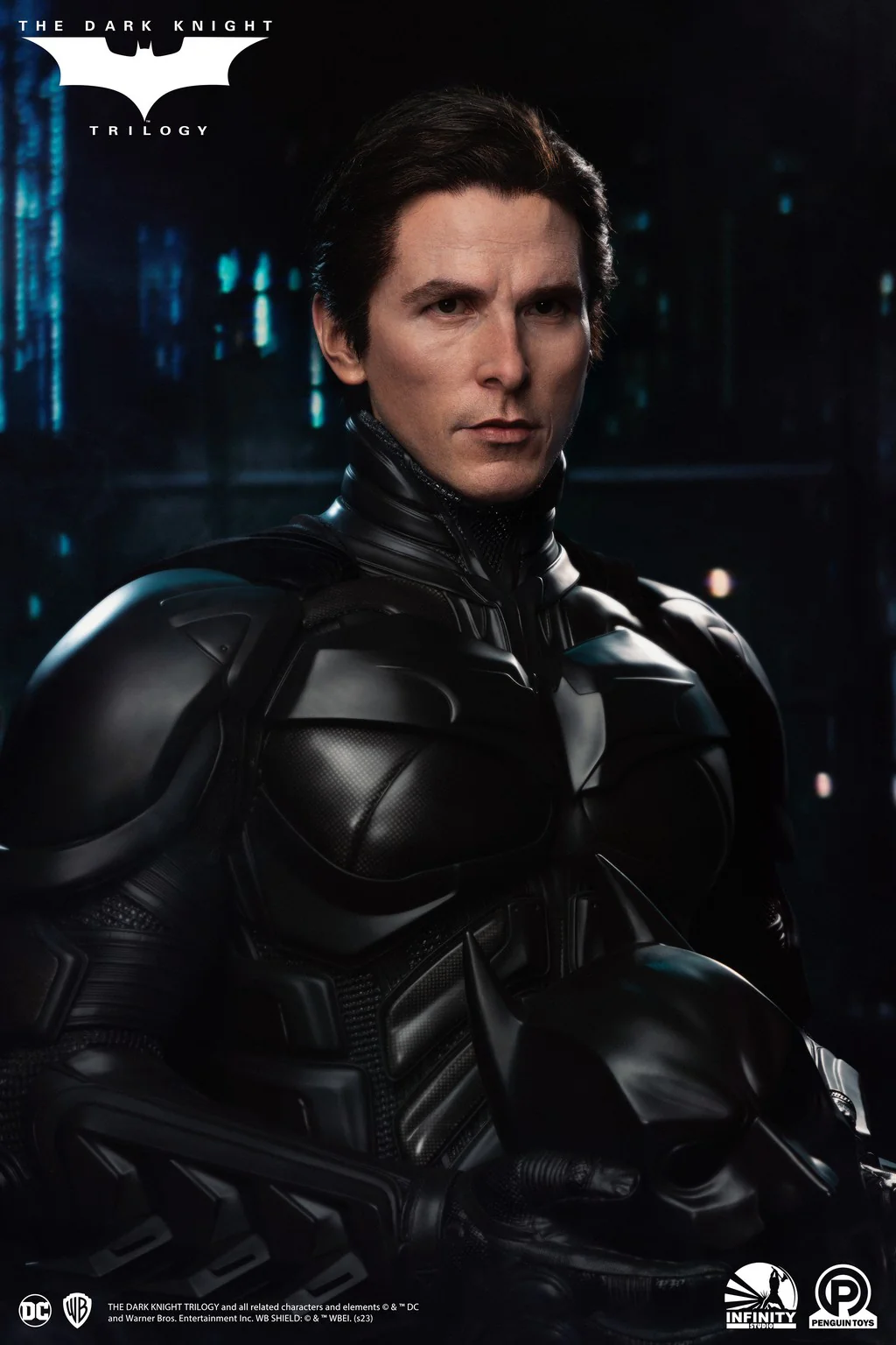 OFFERTA INFINITY STUDIO - Dc Comics - The Dark Knight Trilogy Batman 1:1 Scale Bust - Image 12