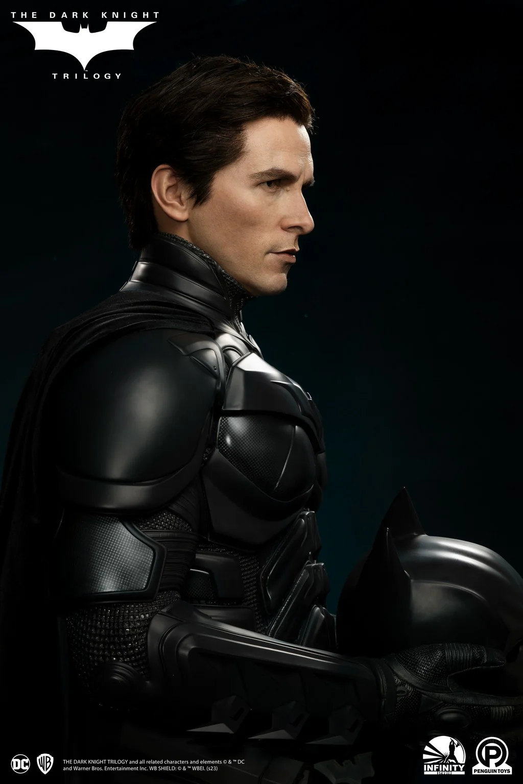 OFFERTA INFINITY STUDIO - Dc Comics - The Dark Knight Trilogy Batman 1:1 Scale Bust - Image 17