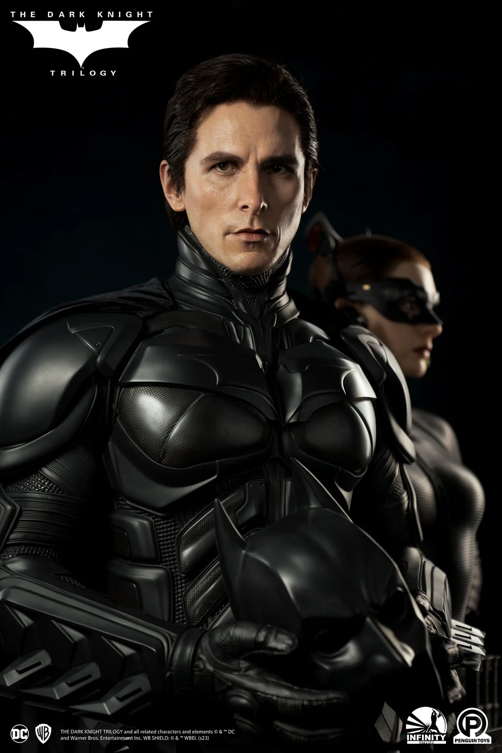 OFFERTA INFINITY STUDIO - Dc Comics - The Dark Knight Trilogy Batman 1:1 Scale Bust - Image 8