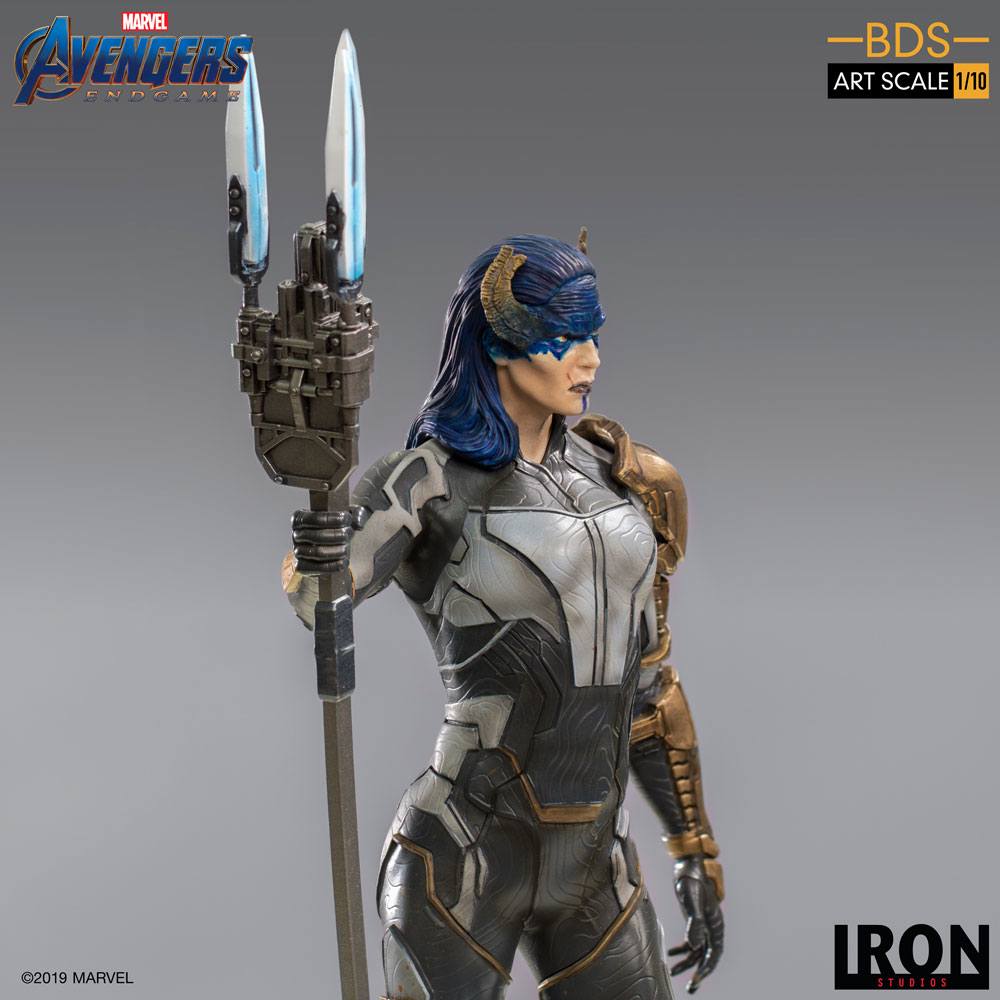 IRON STUDIO - Marvel - Avengers Endgame BDS Art Scale Statue 1:10 Proxima Midnight Black Order - Image 10