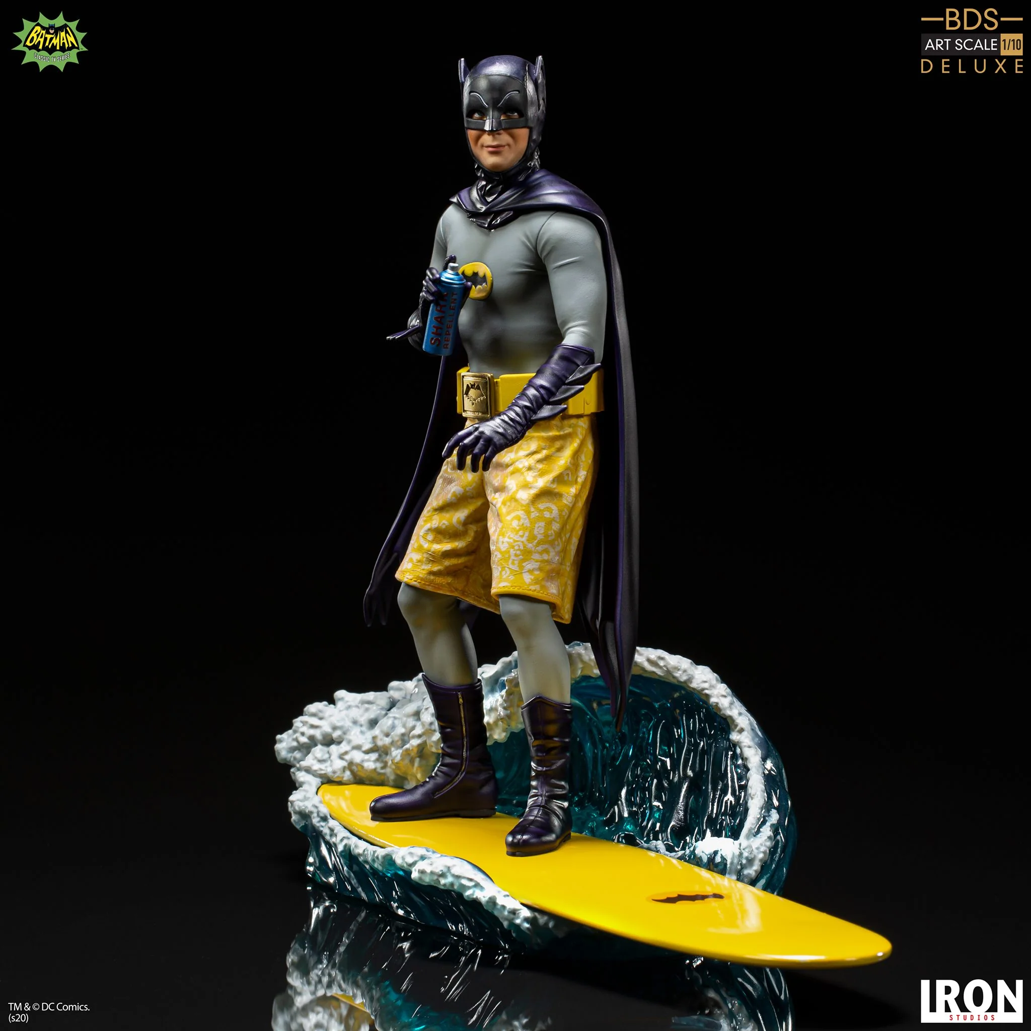 IRON STUDIO - Dc Comics - Batman 66 Batman 1:10 Statue - Image 11