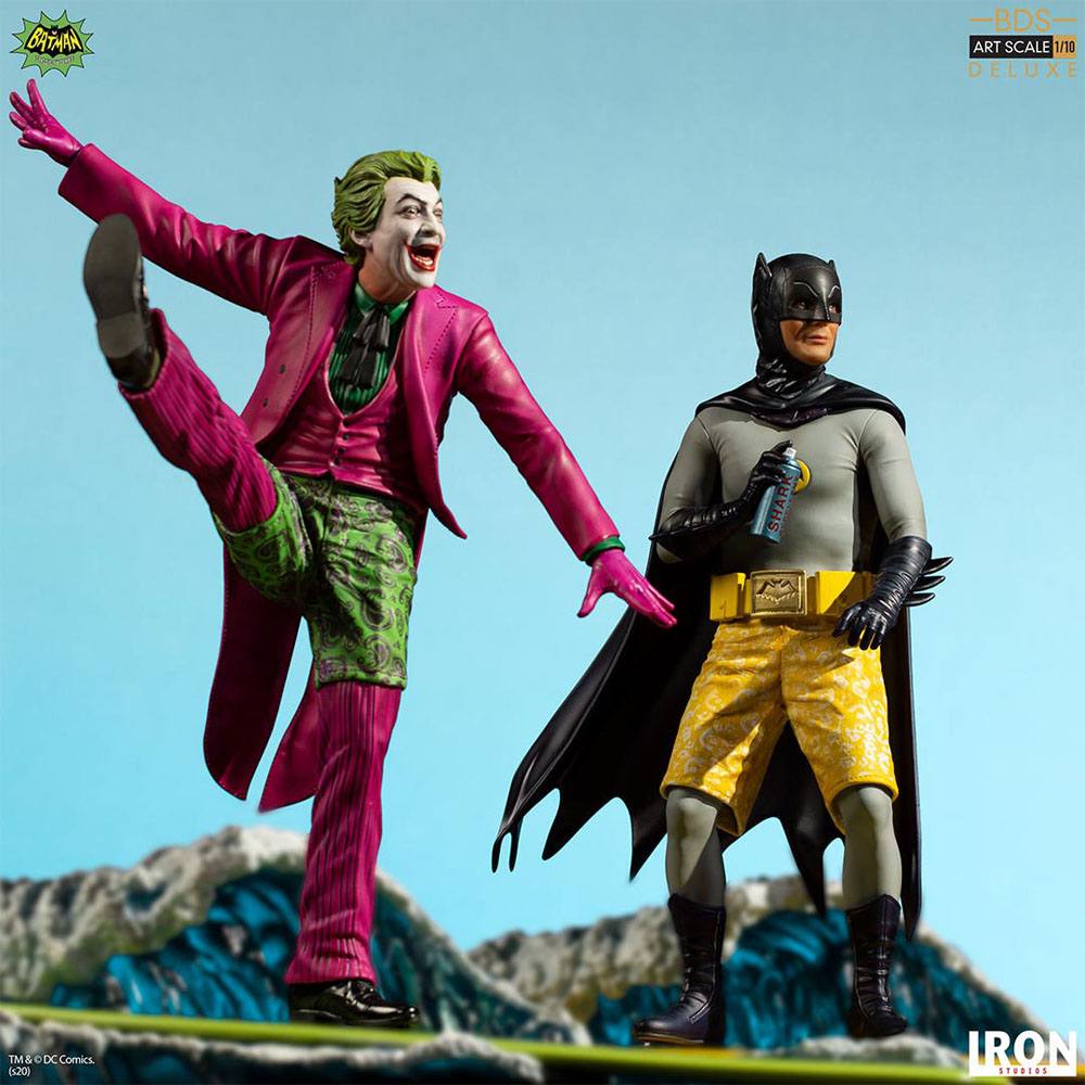 IRON STUDIO - Dc Comics - Batman 66 Batman 1:10 Statue - Image 8