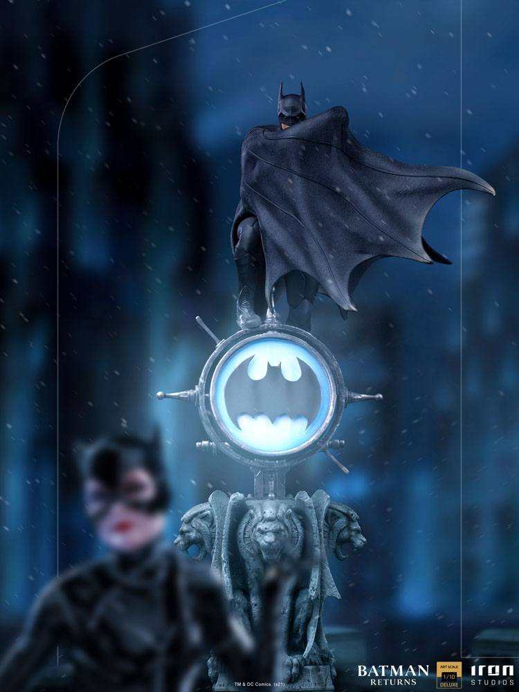 IRON STUDIO - Dc Comics - Batman Returns DeLuxe Art Scale Statue 1:10 Batman - Image 12