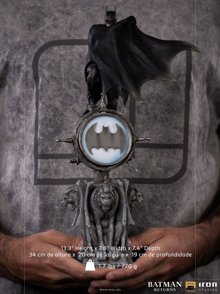 IRON STUDIO - Dc Comics - Batman Returns DeLuxe Art Scale Statue 1:10 Batman - Image 3