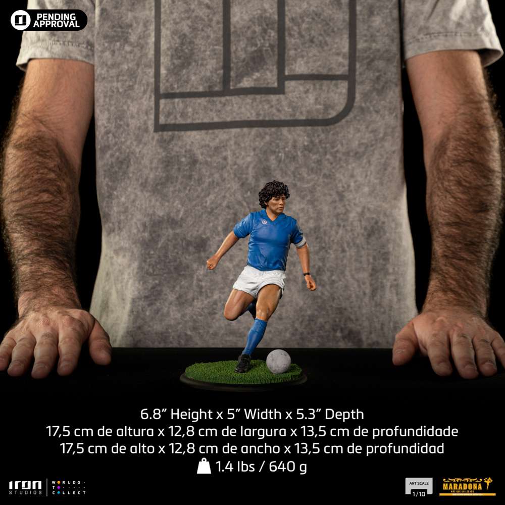 IRON STUDIOS - Diego armando maradona 1:10 statue - Image 9