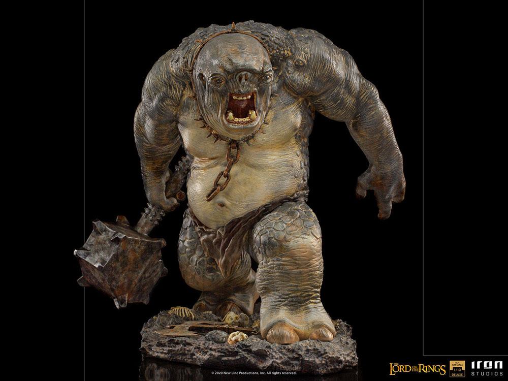 IRON STUDIO - The Lord of the Rings - DeLuxe BDS Art Scale Statue 1:10 Cave Troll - Image 12