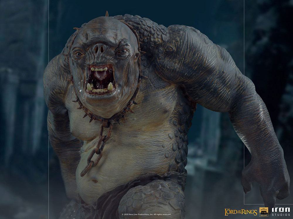 IRON STUDIO - The Lord of the Rings - DeLuxe BDS Art Scale Statue 1:10 Cave Troll - Image 14