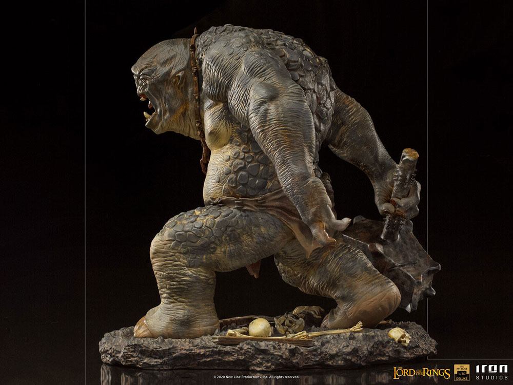 IRON STUDIO - The Lord of the Rings - DeLuxe BDS Art Scale Statue 1:10 Cave Troll - Image 3