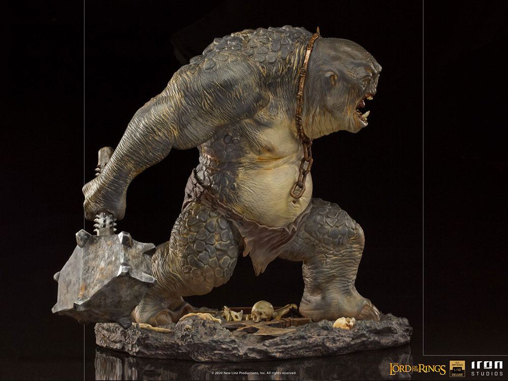 IRON STUDIO - The Lord of the Rings - DeLuxe BDS Art Scale Statue 1:10 Cave Troll - Image 5